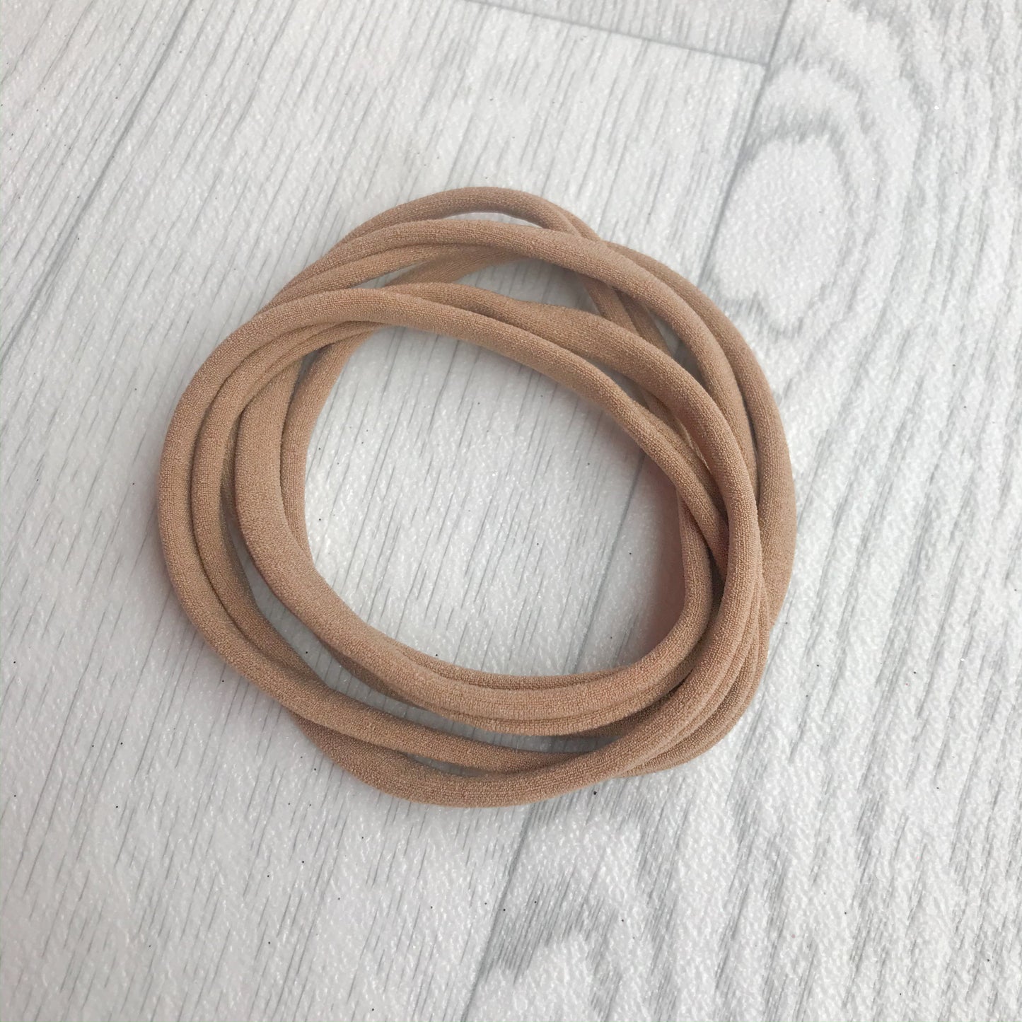 Crafty Duck Darling Nylon Headbands Cookie Dough