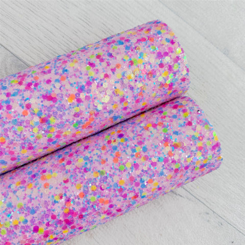 Lilac Neon Sprinkles Chunky Glitter