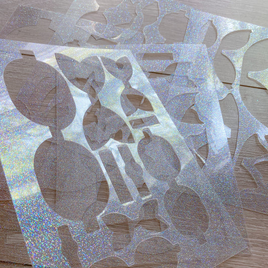 Plastic Bow Stencil