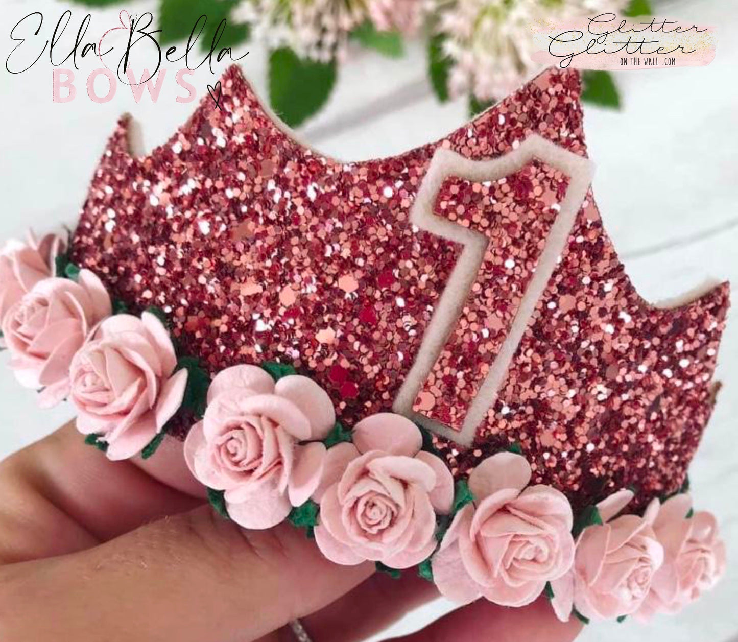 Ella Bella Tiara Die Glitter Glitter On The Wall Exclusive