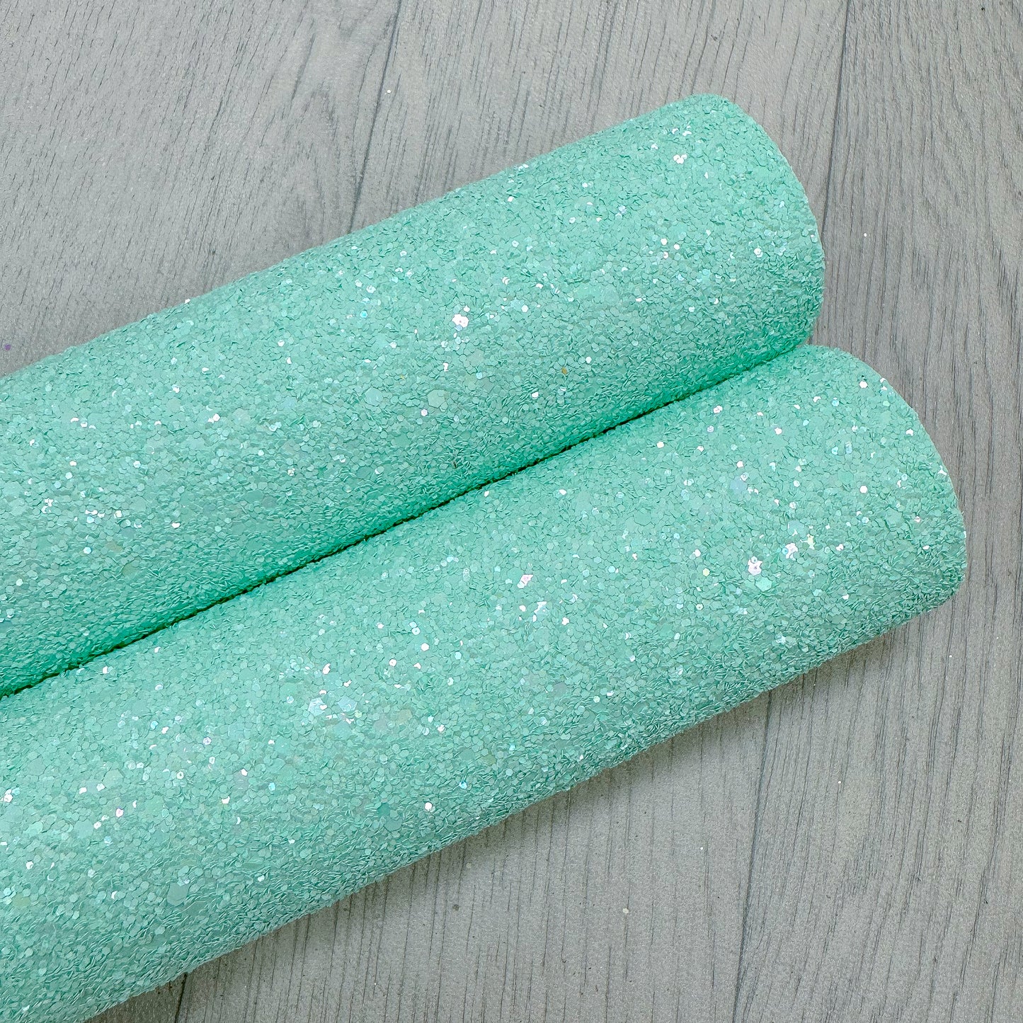 Mint green chunky glitter mermaid sparkle 