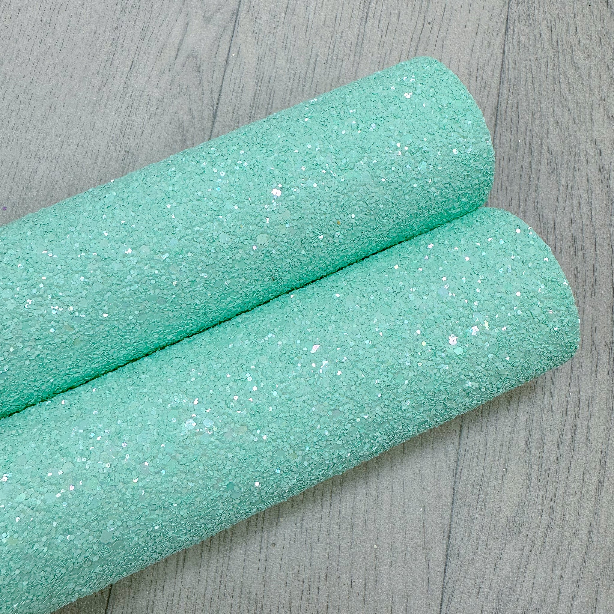Mint green chunky glitter mermaid sparkle 