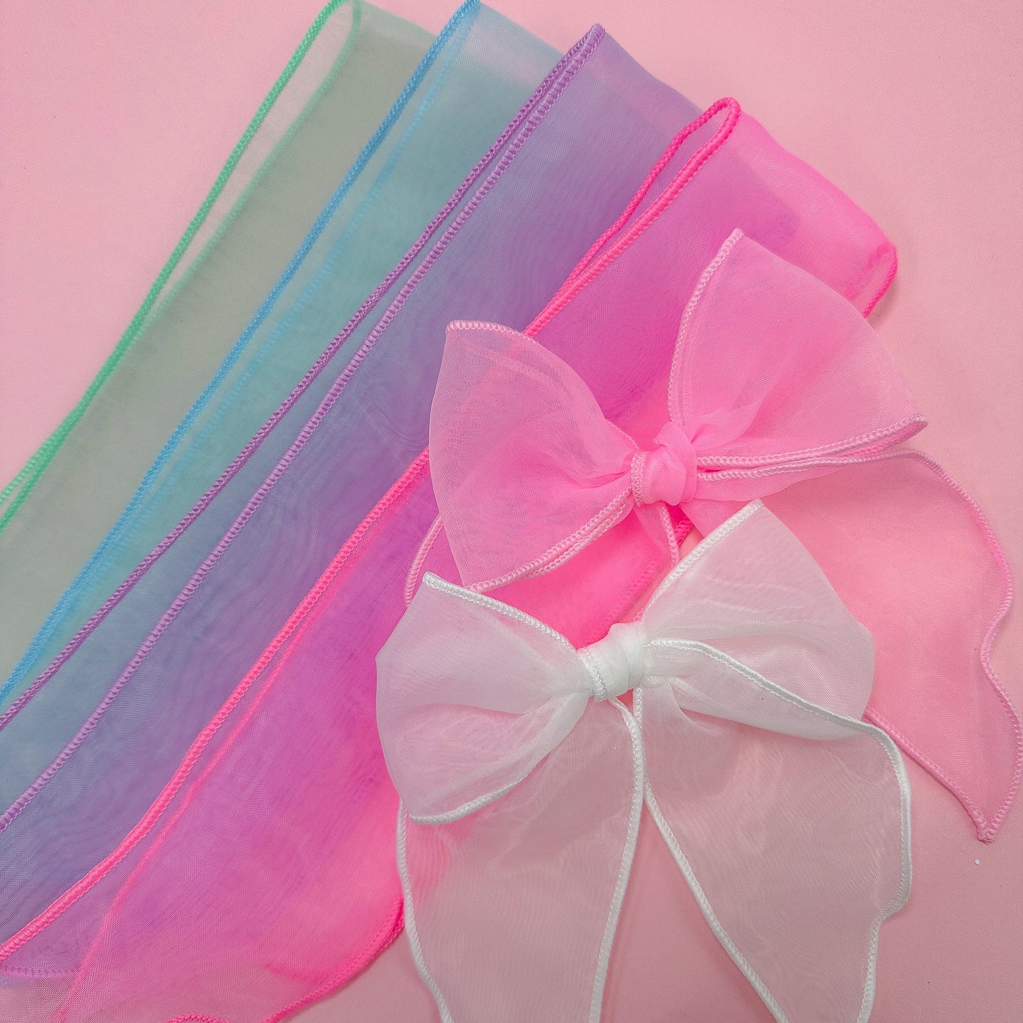 Organza Shaker Bow Strips