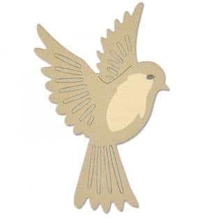 Sizzix Thinlits Die Set 3PK - Natural Bird By Pete Hughes