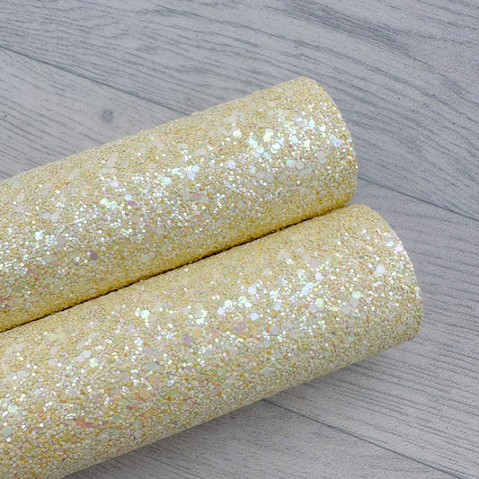 Sandcastles Yellow Glitter