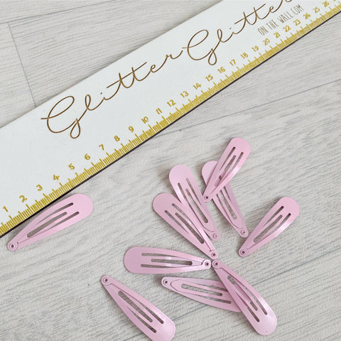Pink 5cm Snap Clips