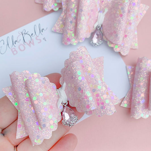 PREORDER MAY Dolly Scalloped & Plain Loop 2.5” Bow Die Felt-Better