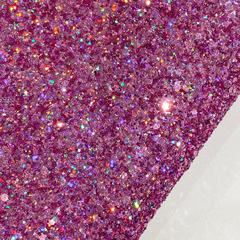 Hologram Lilac Pink Glitter