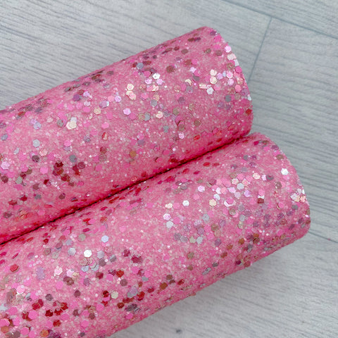 Pastel Shine Pink Chunky Glitter