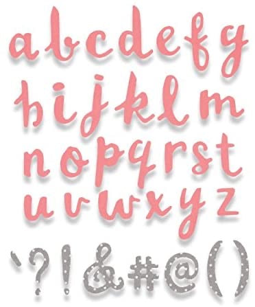 Sizzix Bigz XL Alphabet lowercase