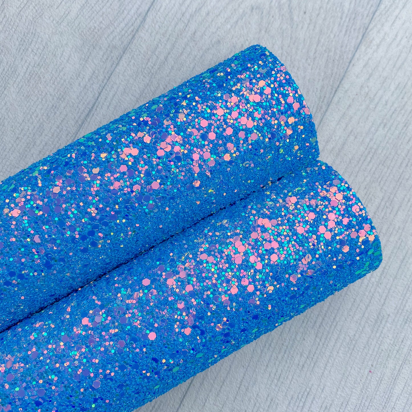 My Hero Blue Chunky Glitter
