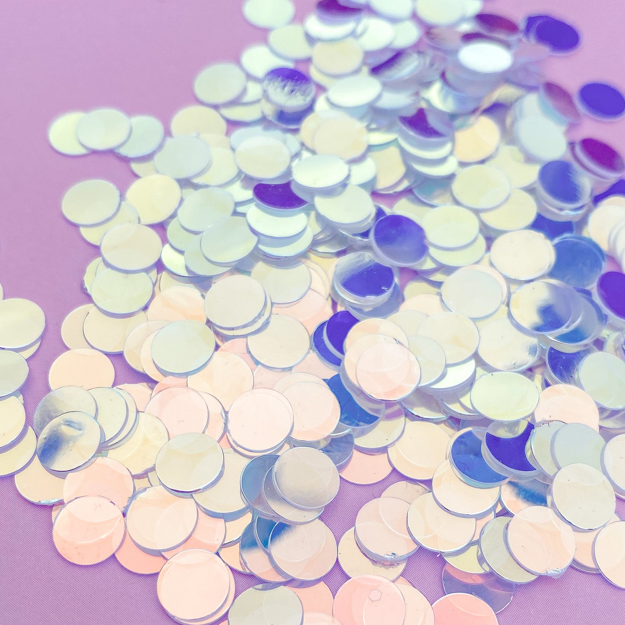 Big Iridescent Dot Sequins
