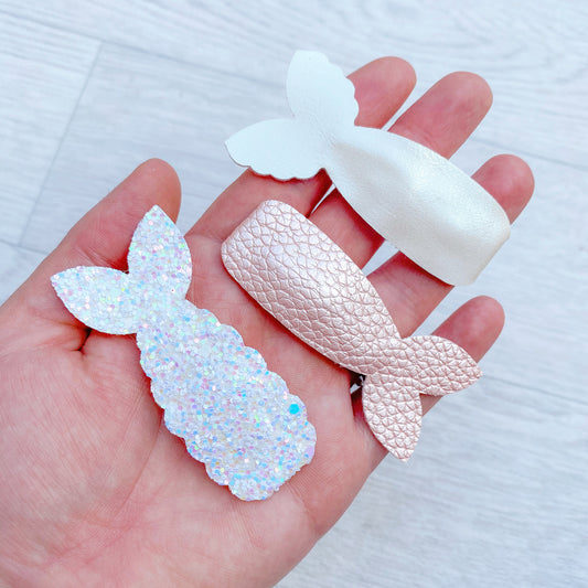 Mermaid Squad Snap Clip Template Plastic