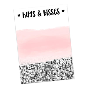 Hugs & Kisses Bow Display Cards