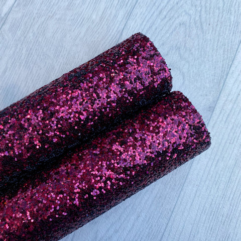 Precious Metal Burgundy Chunky Glitter