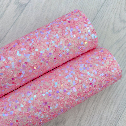 Full Of Secrets Pink Chunky Glitter