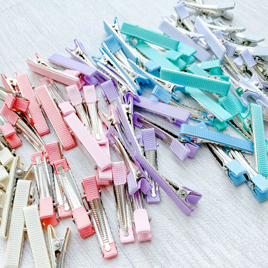 Lined Alligator Clips 43mm