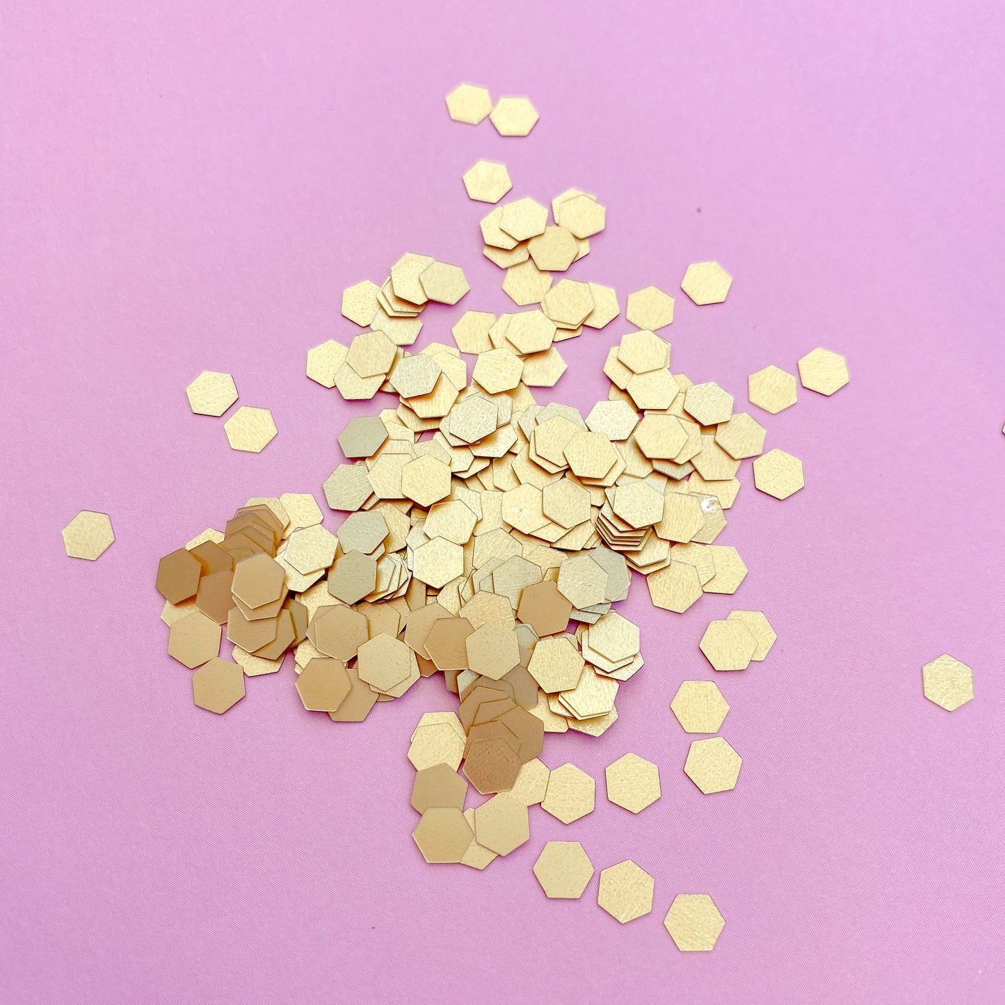 Matt Gold Chunky Sequins
