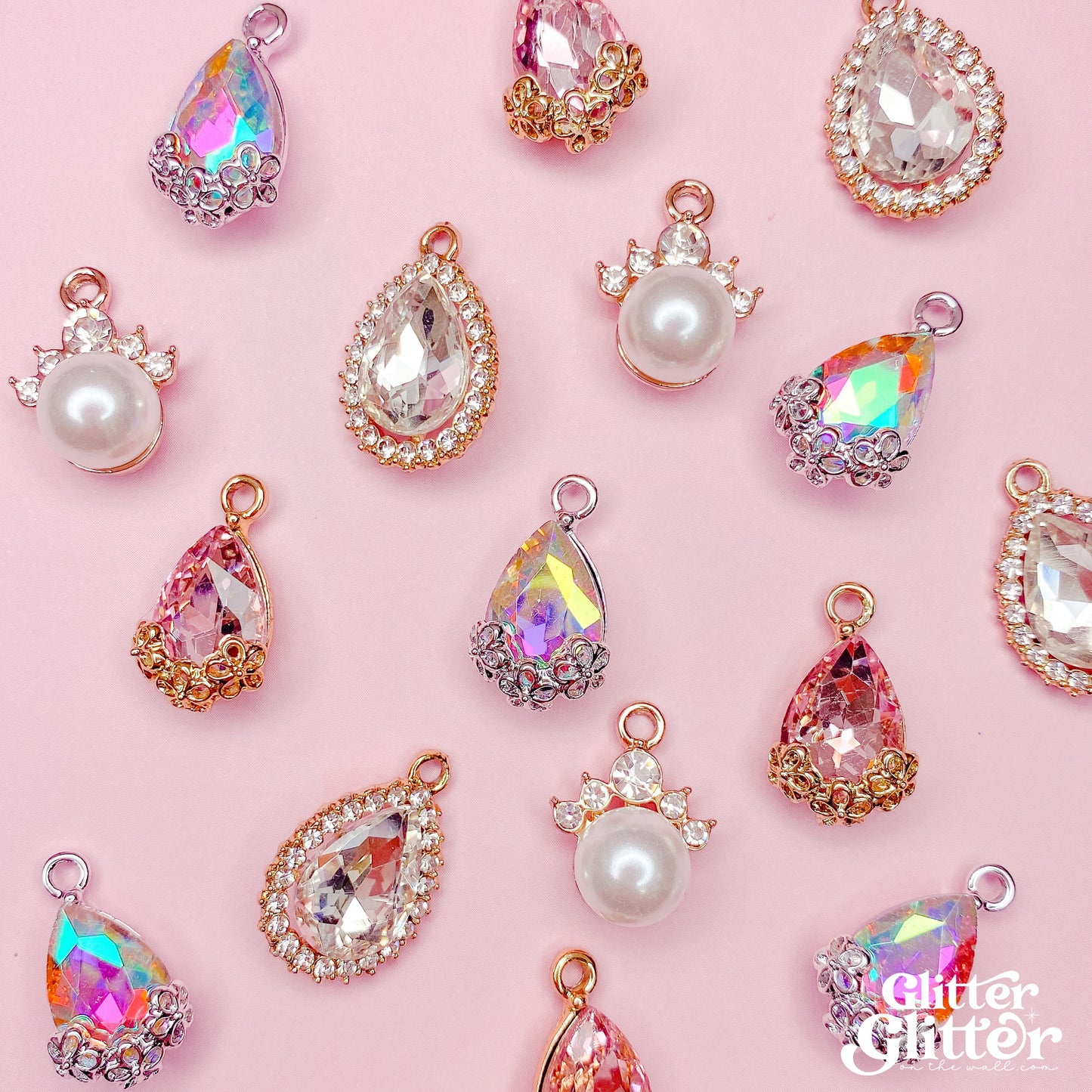 Big Jewel & Pearl Charms
