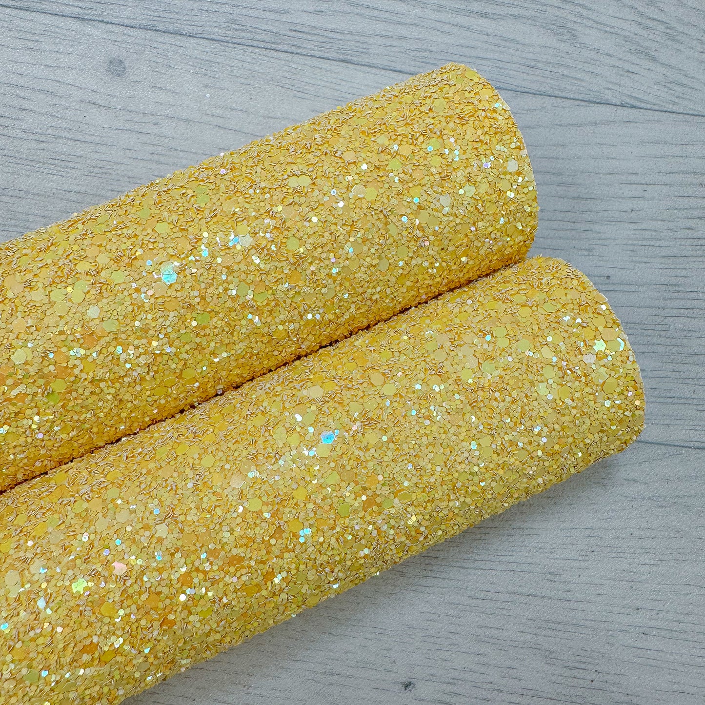 Rubber Ducky Yellow Chunky Glitter