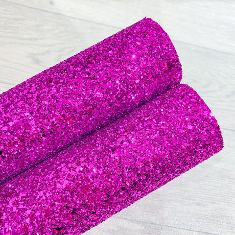 Magenta Pink Chunky Glitter