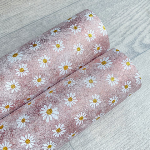 Picking Daisies Faux Leather