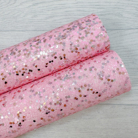 Pastel Shine Pale Pink Chunky Glitter