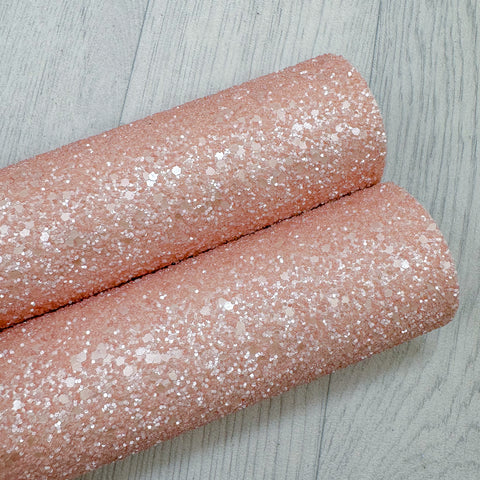 Pearly Pearls Blushed Chunky Glitter