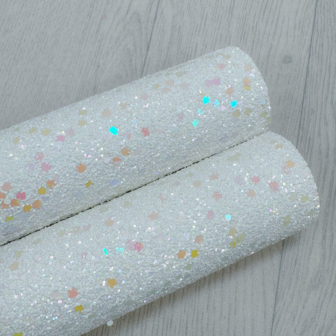 White Bunny Chunky Glitter