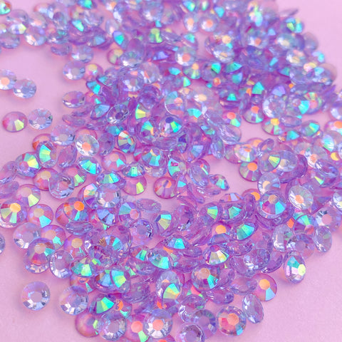 Clear Lilac Jelly Jewels