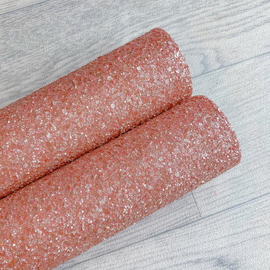Glitzy Sparkle Blush Gold Chunky Glitter