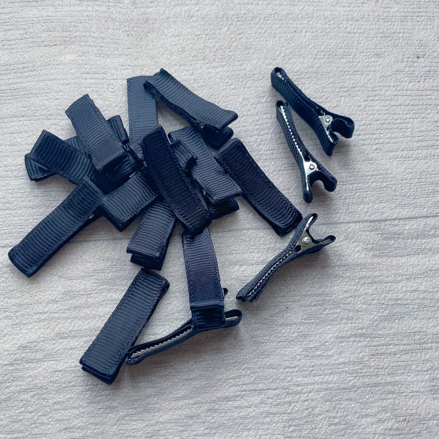 Ribbon Alligator Clips 35mm