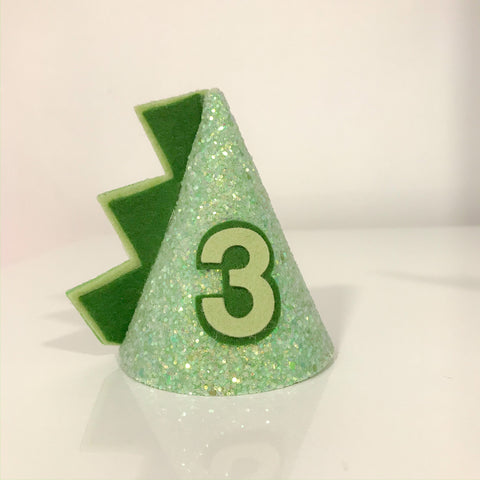 Dinosaur Party Hat Plastic Template