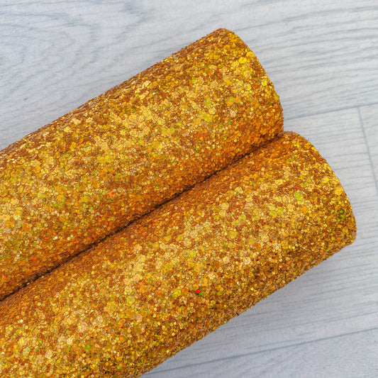 Christmas Gold Hologram Chunky Glitter
