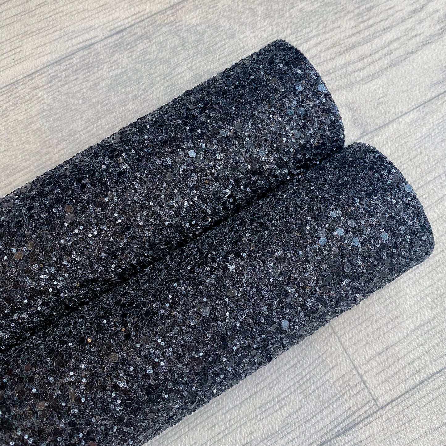 Glitzy Sparkle Black Chunky Glitter