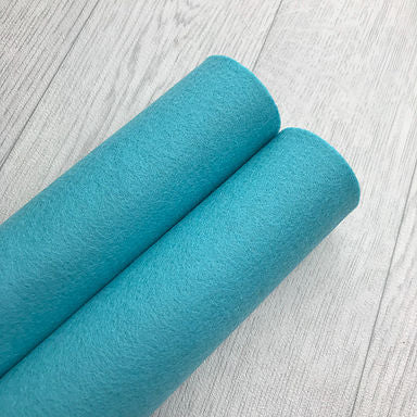 Ocean Blue 100% Merino Wool Felt