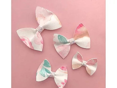 Simple Pinch Bow Plastic Template